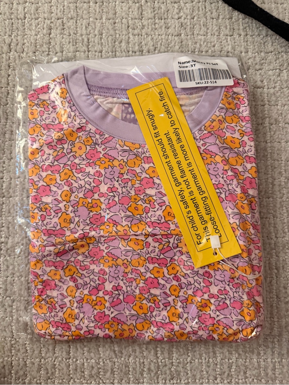 Floral Macey Pajama Set - poppy kids co